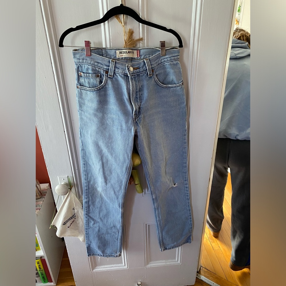 Levi's Blue Straight Jeans Classic Denim